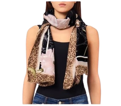 Liu Jo Stola   Flower mac. animalier 2F6065 T2745 Col. 00070 Caramello