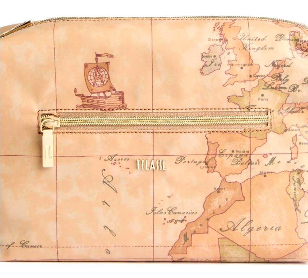 Alviero Martini 1A Classe Borsa con Tracolla Highland Soft LLD38 S578 Col 0609 Moss Green/Verde Muschio