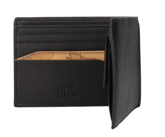 Alviero Martini 1A Classe Portafoglio Uomo In Pelle L PN61 8162 Col 0001 Nero