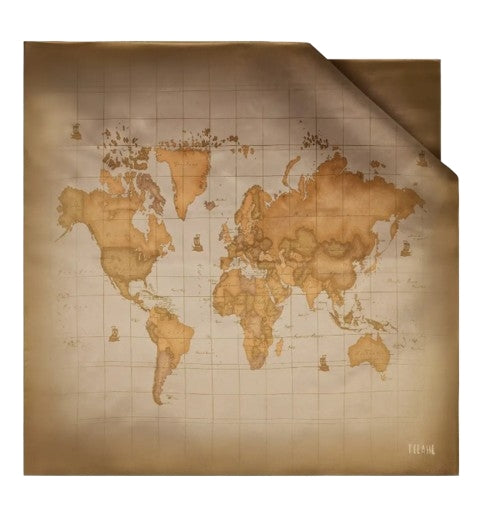 Alviero Martini 1A Classe Foulard Geo Sfumato 90x90 KF108 1758 Col. 0958 Hazelnut C/Nocciola