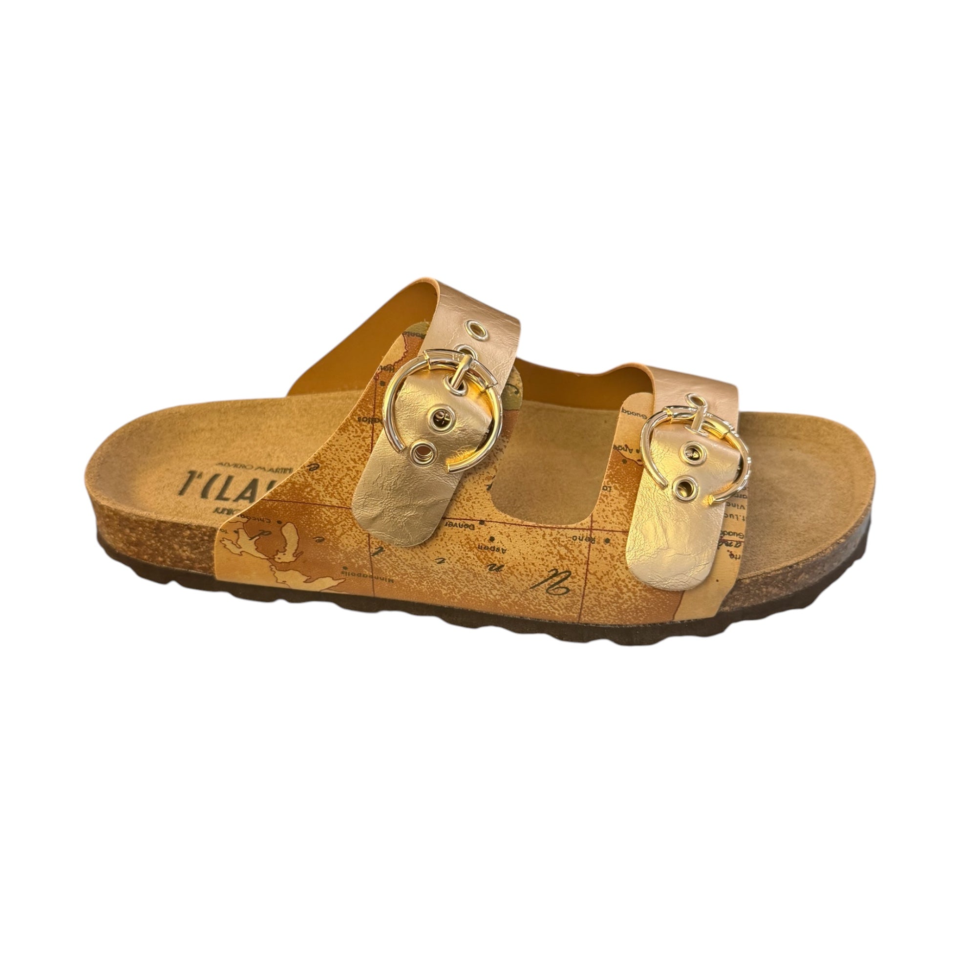 Alviero Martini 1A Classe Ciabatta  N 1494 750 A Col. 0010 Natural
