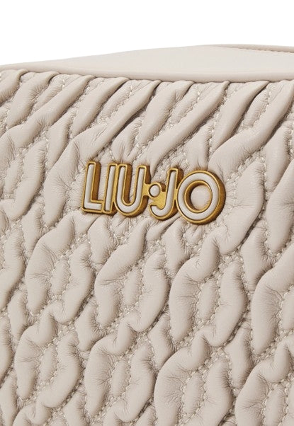 Liu Jo Tracolla ECS M Camera Case Betulla AF4170 E0457 Col. 33801 True champagne