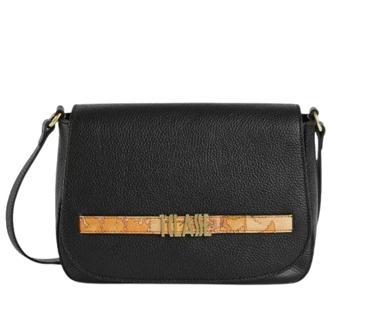 Alviero Martini 1A Classe Chic Soul Tracolla In Pelle LC43 8630 Col 0001 Nero