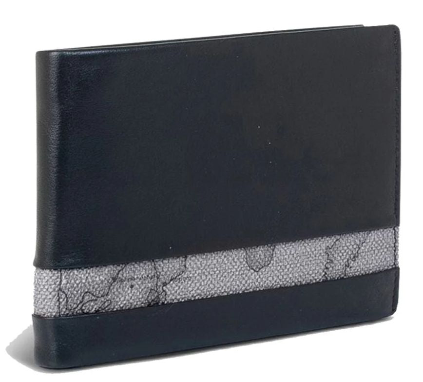 Alviero Martini Portafoglio Uomo Con Portamonete Piccolo BV W143 5400 Geo Dark