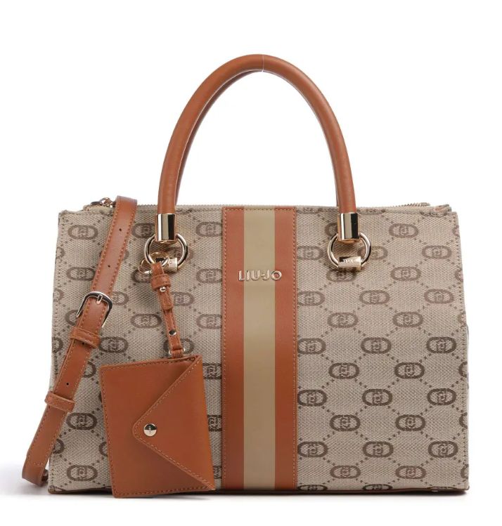 Liu Jo Borsa A Mano S Satchel  Manhattan  AA5163 Col. 60924 Natural