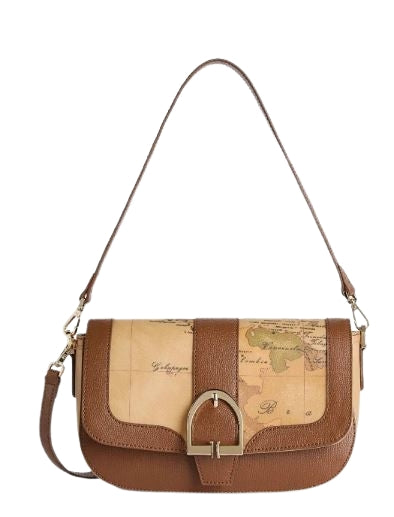 Alviero Martini  Tracolla Con Patta  L LD66 G611 Col. 0548 Chestnut