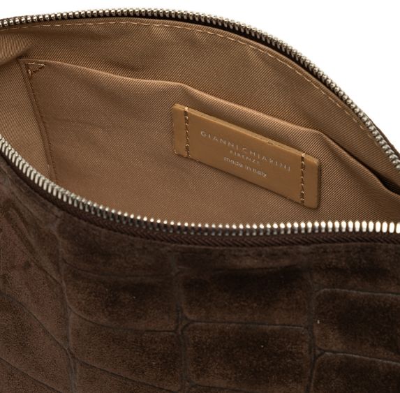 Gianni Chiarini  Borsa BS 10225 CMCOCCO NORA POUCH ESPRESSO