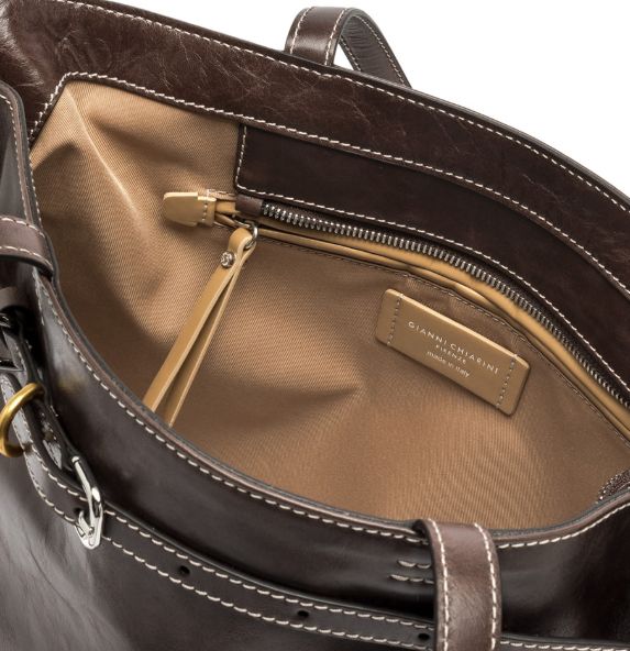 Gianni Chiarini  Borsa in pelle BS 11542 ASTRID ESPRESSO