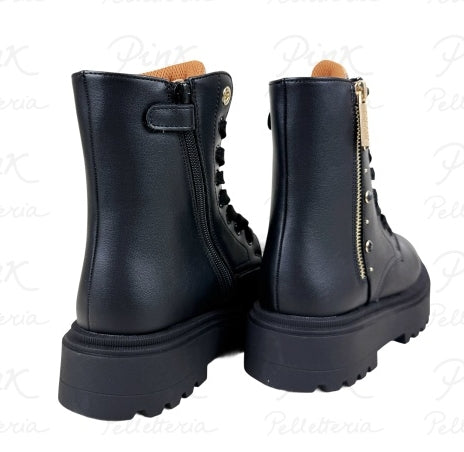 Alviero Martini Anfibi/Tronchetto N 2322 0289 Col X550 Nero/Geo Beige