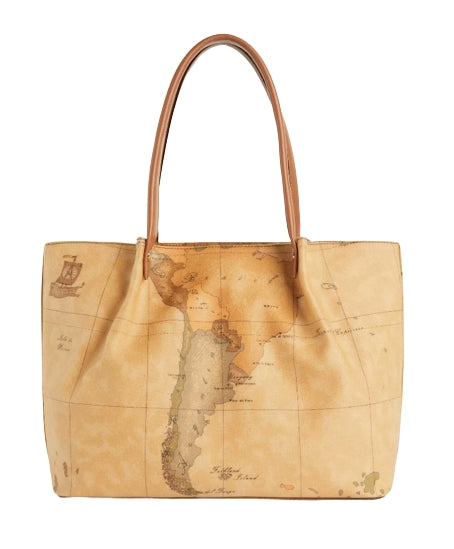 Alviero Martini 1A Classe Borsa Shopping CE041 6000 Geo Classic Natural