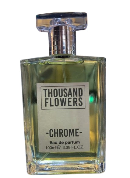 CHROME di Thousand Flower Eau De Parfum Unisex 100 ml spray