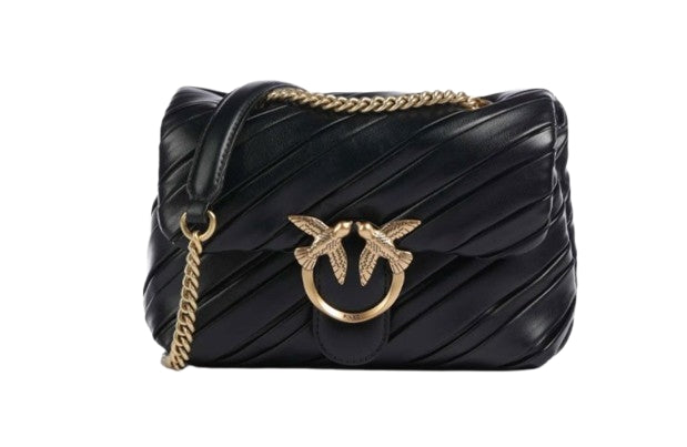 Pinko  Borsetta a tracolla Mini Love One  in pelle  Col. Z99Q Black