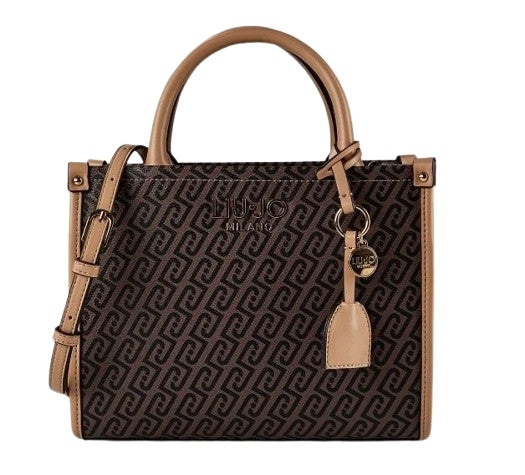 LIU JO Borsa Shopper  Ridhi  S Tote  AF5192  E1092 Col. C3904 Testa moro/d