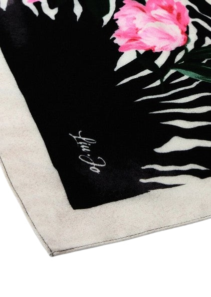 Liu Jo Foulard  Flowzeb 2F5075 T0300 Col. 22222 Nero
