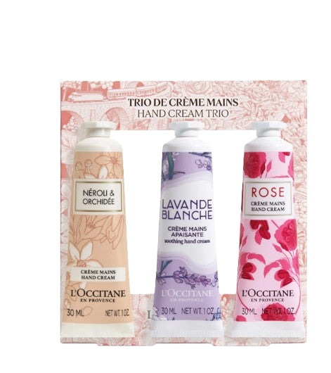 L'Occitane    Trio   Floral crema mani