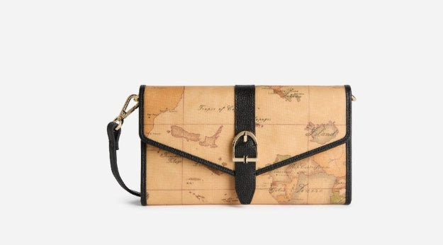 Alviero Martini 1A Classe Pochette Portafoglio Portacellulare  L PP05 G611 Col. 0001 Black