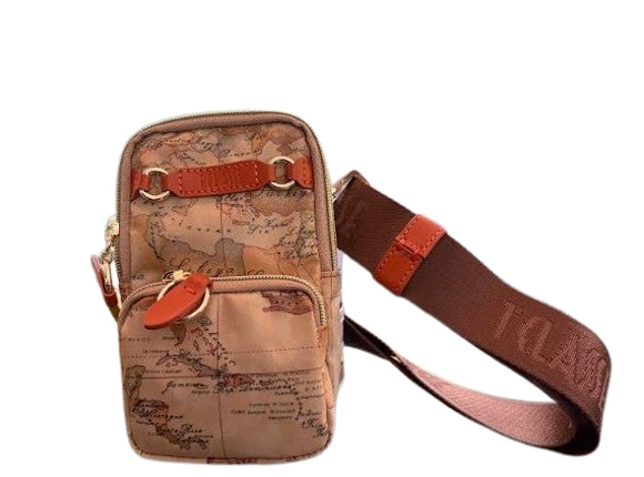 Alviero Martini 1A Classe  mini tracolla porta cellulare Col. 0420 Pumpkln