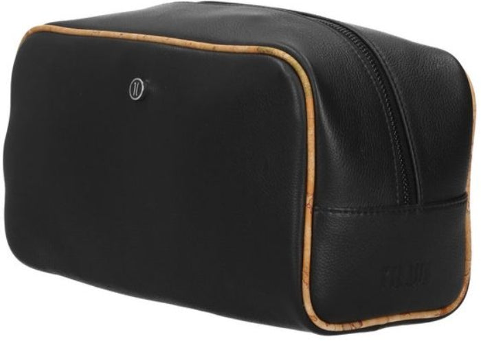 Alviero Martini 1A Classe Beauty Uomo In Pelle BV W367 5610 Col Nero