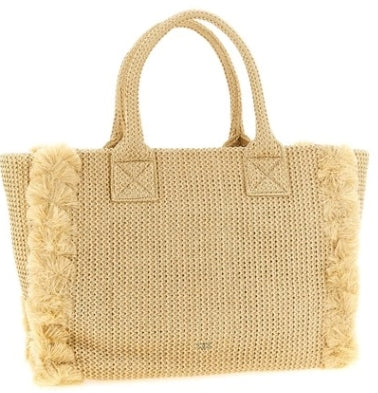 Pinko Beach Shopper Rafia
