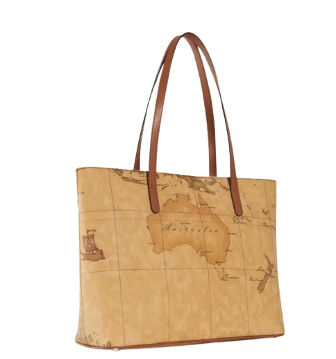 Alviero Martini 1A Classe Shopping Con Tasca CE018 6000 Geo Classic