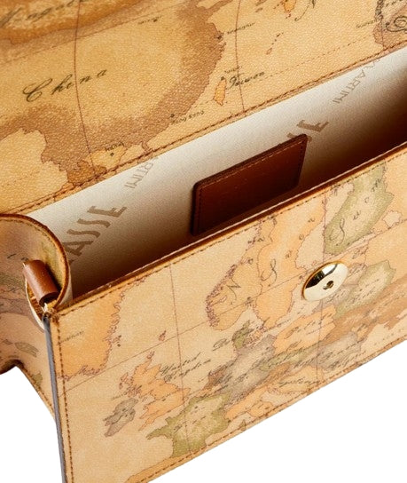 Alviero Martini 1a Classe Tracollina C/ Patta Geo Classic C E056 6000 Col 0010 Natural
