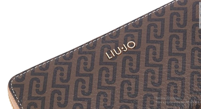 Liu Jo Portafoglio  Zip Around Caliwen AA6170 E1119 Col. c3904 Testa moro/d
