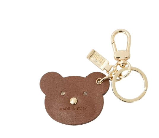 Alviero Martini 1a CLASSE Geo Classic Portachiavi Charm  Orsetto PO04 8620 Chesnut
