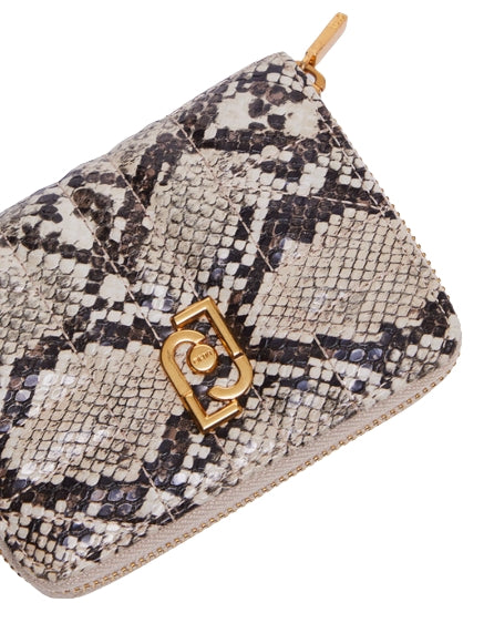 Liu Jo Portafoglio M Zip Around Achala AF3128 E0026 Pitone Roccia