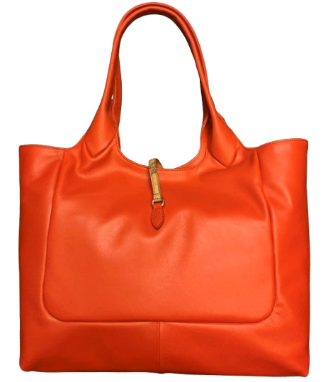 Alviero Martini Talisman Leather Shopping L LE85 8631 Col. 0332 Poppy Red