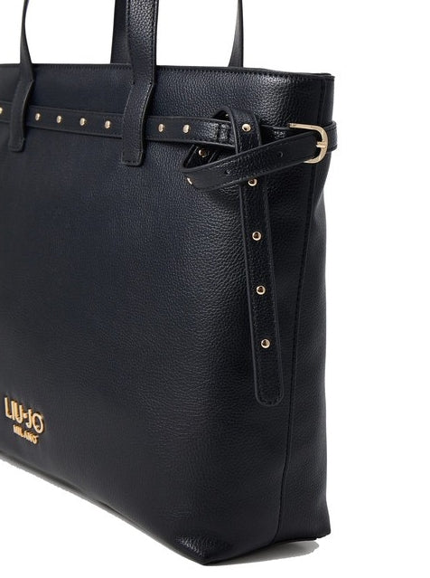 Liu Jo Borsa Shopping Evrim Ecs Tote AA5135 E0033 Col. 22222 Nero