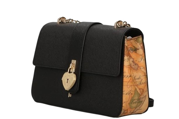 Alviero Martini 1A Classe Borsa a Tracolla L LG33 T407 Col. 0001 Black