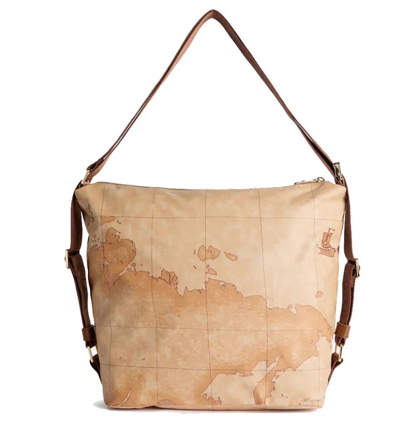 Alviero Martini 1A Classe Borsa a spalla Doppia Portabilità Higland Soft LD35 S578 548 Col 0548 Chesnut