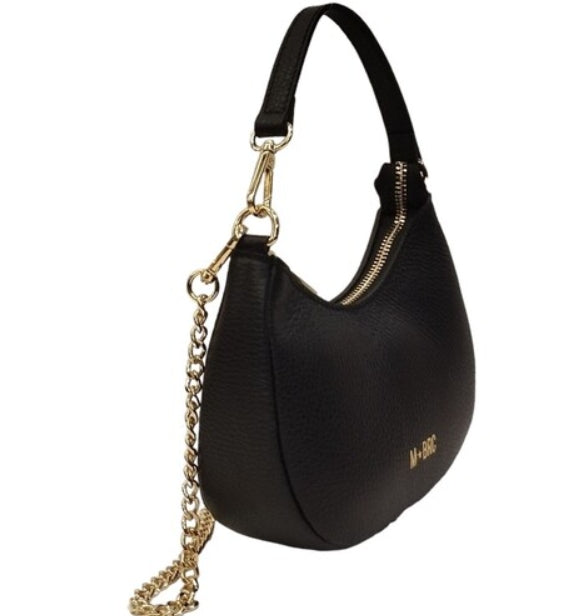 M BRC Borsa A Tracolla in Pelle Linea Jolly C605 Nero