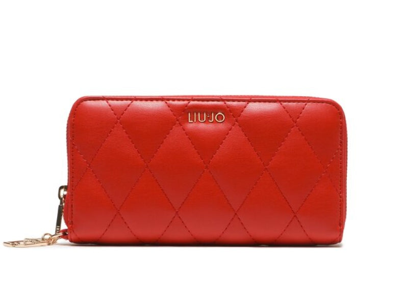 Liu Jo Portafoglio Astilbe ECS XL ZIP AROUND AF3362 E0041 Rosso