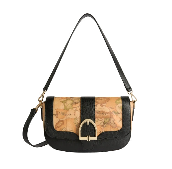 Alviero Martini 1A Classe Borsa Valley Geo tracolla Nera LD66 G611 COL.0001