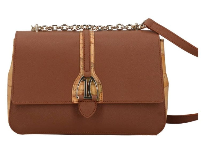 Alviero Martini 1A Classe Borsa a Tracolla L LD57 T407 Col 0548 Chesnut/Castagna