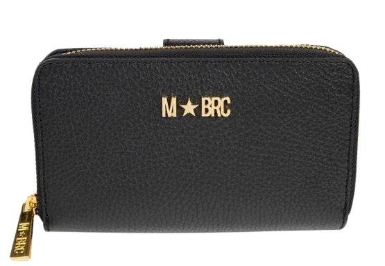 MBrc Portafoglio Donna Pelle T615 Doll Nero