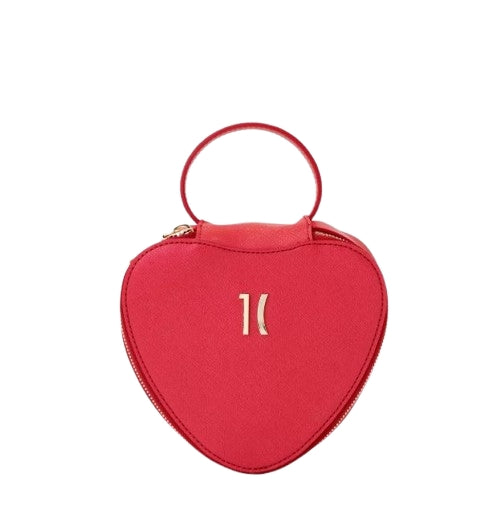 Alviero Martini Beauty Case A Cuore LM PN95 6577 a Cuore Colore Rosso Perlato