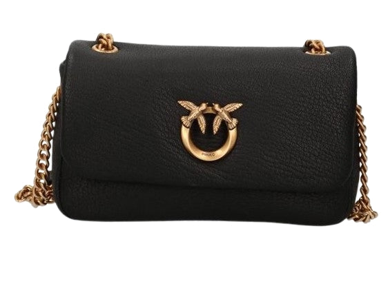 Pinko    Click Soft Horizontal  107038 Pelle  bottolato  black