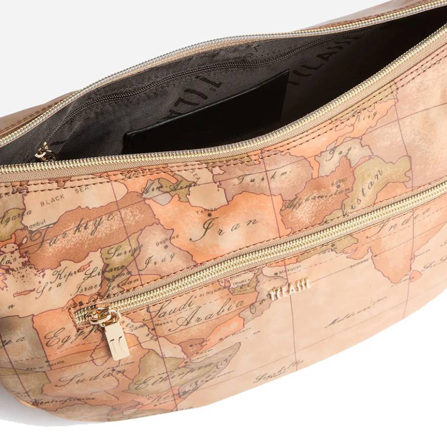 Alviero Martini 1a Classe Hightland Tracolla a Mezzaluna LD37 S578 Col 0001 Nero