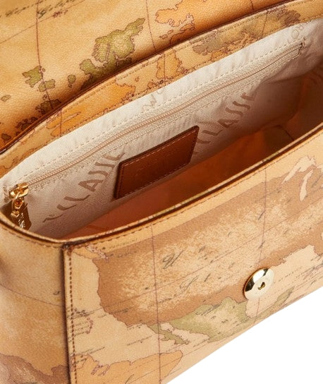 Alviero Martini 1A Classe Borsa A Mano e Tracolla C/Patta C E054 6000 Col 0010 Natural