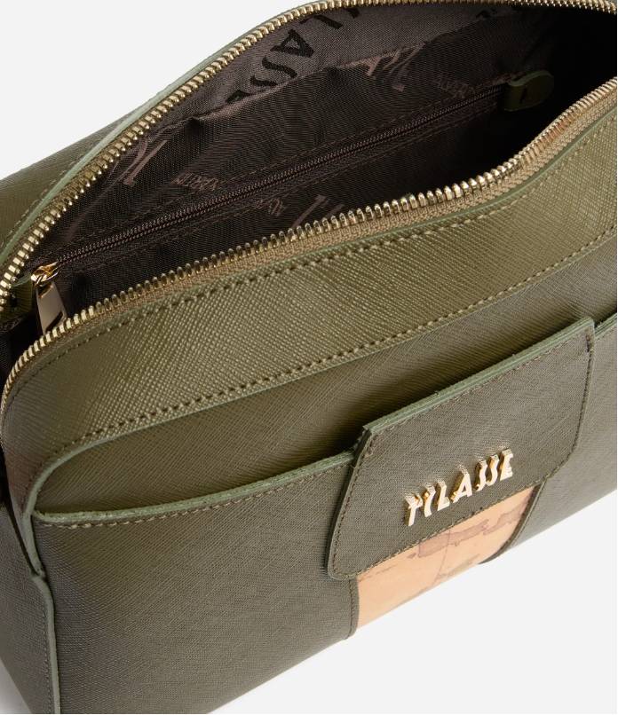 Alviero Martini 1A Classe Reporter Piccola LD32 9407 Col 0609 Mossgreen/ Verde Muschio