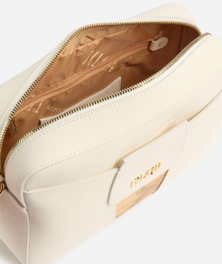 Alviero Martini 1A Classe Bloom City  Reporter Piccola LD32 9407 Col 0905 Ivory
