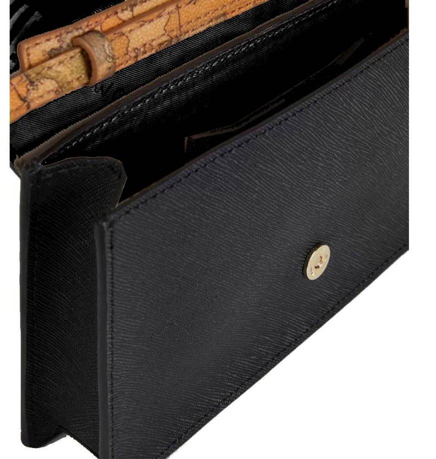 Alviero Martini 1A Classe Pochette Patta E Tracollla PN04 9407 Col 0001 Nero