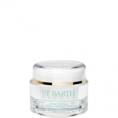 St Barth Ligne Maschera Viso Argilla Verde E Ananas 50ml