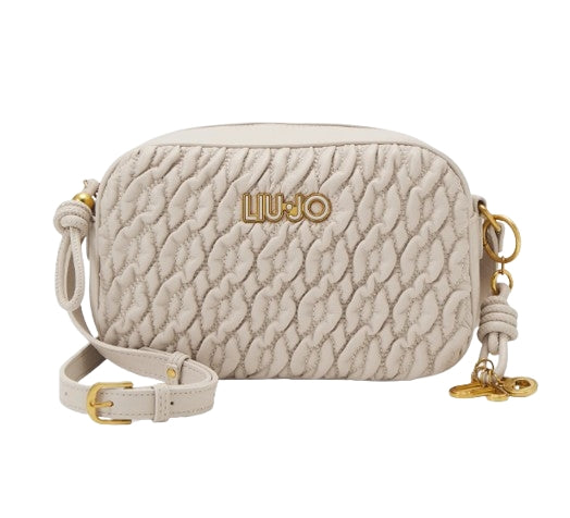 Liu Jo Tracolla ECS M Camera Case Betulla AF4170 E0457 Col. 33801 True champagne