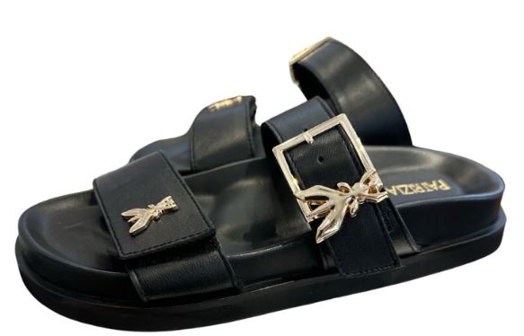 Patrizia Pepe Ciabatta Doppia Fibbia PPJ323.01 Colore Nero