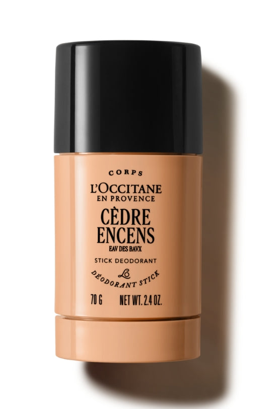 L'Occitane Deo Stick Céndre Encens Eau Des Baux 70 g