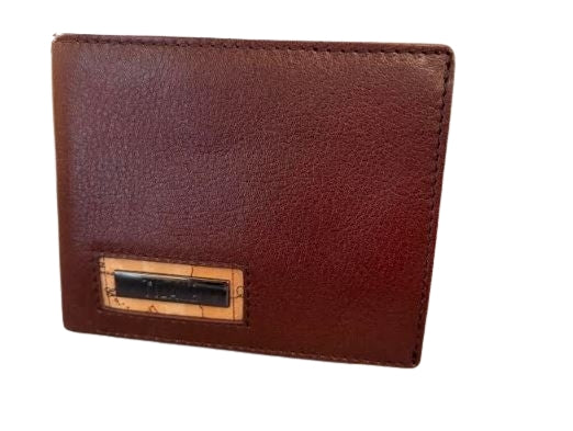 Alviero Martini 1A Classe Portafoglio Uomo In Pelle L PN80 8114 Col. 0500 Dark brown