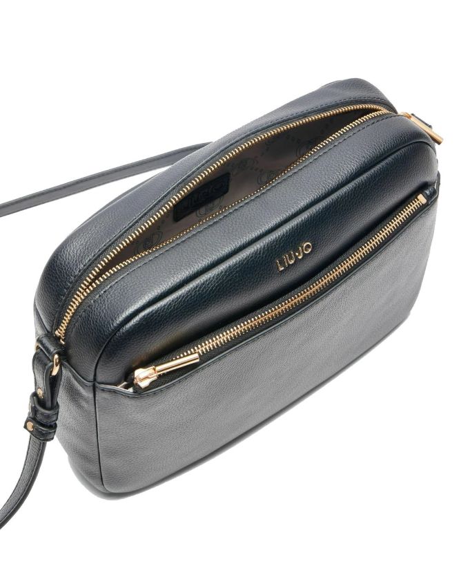 E0027Liu Jo Tracolla ECS M Camera Case Caliwen AF5204 Col. 22222 Nero